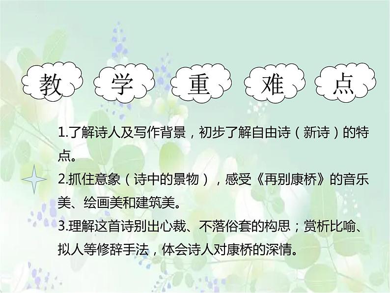 《再别康桥》课件9第3页