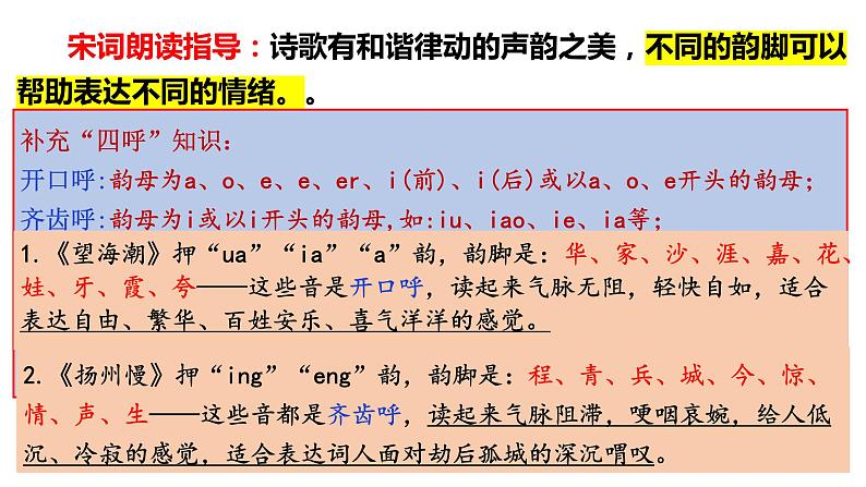 《望海潮》《扬州慢》比较阅读课件207