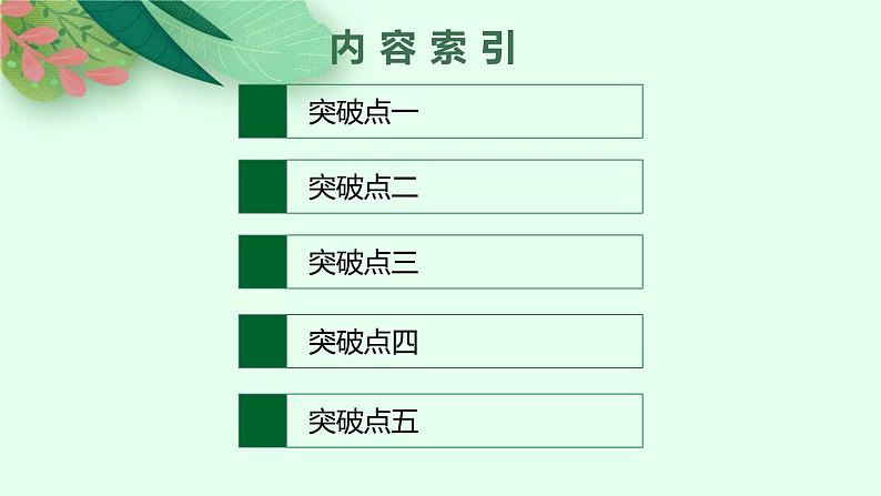 2025届高三一轮复习语文课件（人教版新高考新教材）第1部分 现代文阅读 专题5 散文阅读第3节　概括内容要点,鉴赏散文形象02