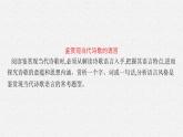 2025届高三一轮复习语文课件（人教版新高考新教材）第1部分 现代文阅读 专题6 现当代诗歌阅读第2节　鉴赏语言和表达技巧