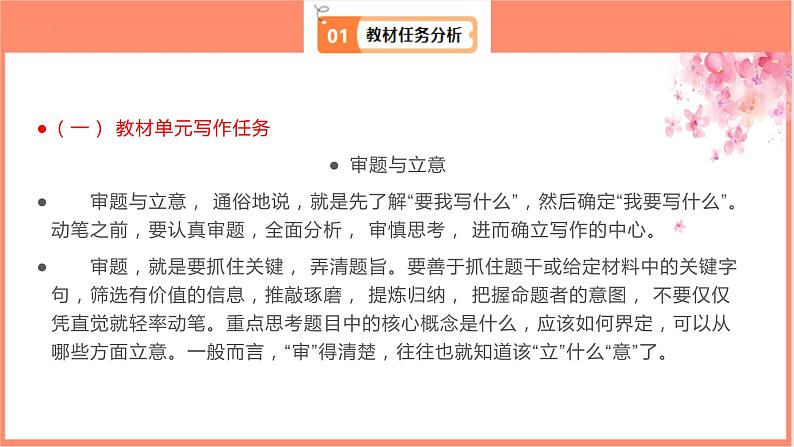 专题03 掌握审题立意十技法-【同步作文课】2023-2024学年高二语文单元写作深度指导（统编版选必上册）课件PPT02