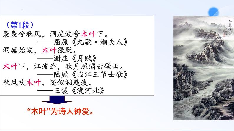 9.《说“木叶”》课件+2023-2024学年统编版高中语文必修下册 (1)第4页