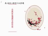 2025届高考语文一轮复习：小说自然环境描写作用 课件