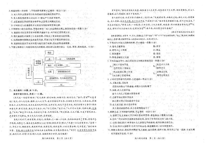 北京市通州区2023-2024学年高二下学期期末语文试卷02