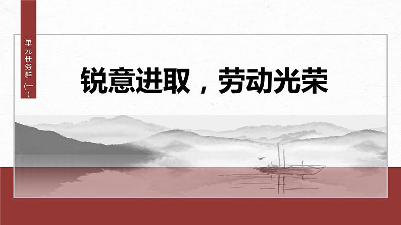 课件：部编版高中语文必修上第二单元　单元任务群(一)　锐意进取，劳动光荣02