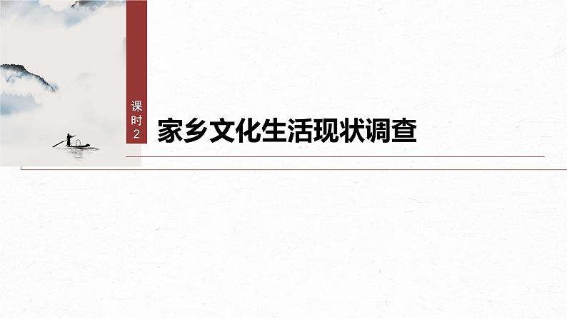 课件：部编版高中语文必修上第四单元　课时2　家乡文化生活现状调查02