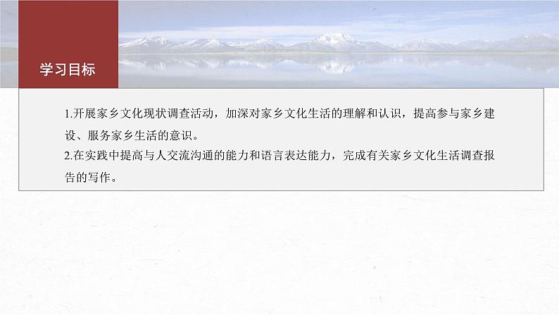 课件：部编版高中语文必修上第四单元　课时2　家乡文化生活现状调查03