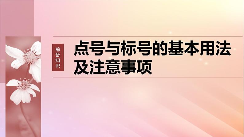 宁陕蒙青川2024届高考语文一轮复习板块八语言文字运用语言基础61正确使用标点符号__理解语意掌握用法课件06