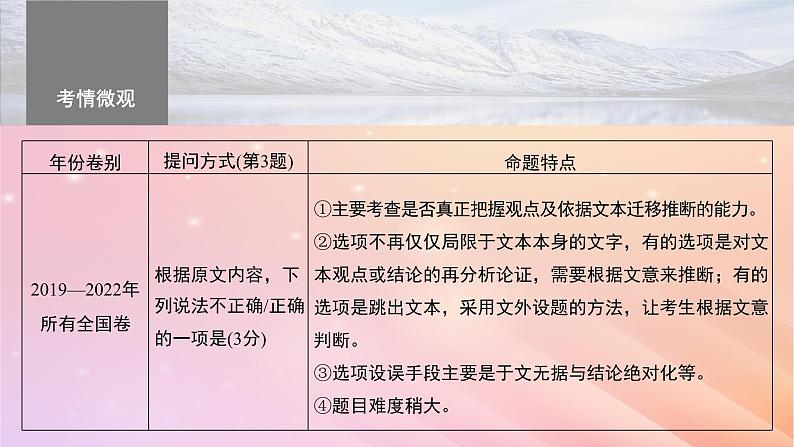 宁陕蒙青川2024届高考语文一轮复习板块一论述类阅读4依文推断观点__吃透观点合理推断课件04