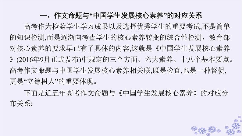 适用于新高考新教材广西专版2025届高考语文一轮总复习第5部分写作任务群9高考作文写作指导与训练课件第6页