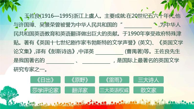 13.2上图书馆 高一语文同步公开课精品讲堂（统编版必修上册）课件PPT第5页