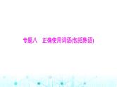 高考语文一轮复习专题八正确使用词语(包括熟语)课件