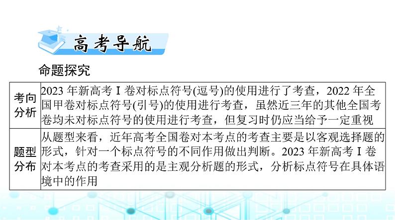 高考语文一轮复习专题一0正确使用标点符号课件第2页