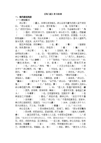 高中语文人教统编版必修 下册第一单元3* 鸿门宴精品随堂练习题