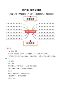 新高考语文一轮复习知识清单专题：必背0个文言实词（1-40）+成语助记+小故事练习（2份打包，原卷版+解析版）