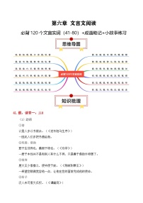 新高考语文一轮复习知识清单专题：必背0个文言实词（41-80）+成语助记+小故事练习（2份打包，原卷版+解析版）