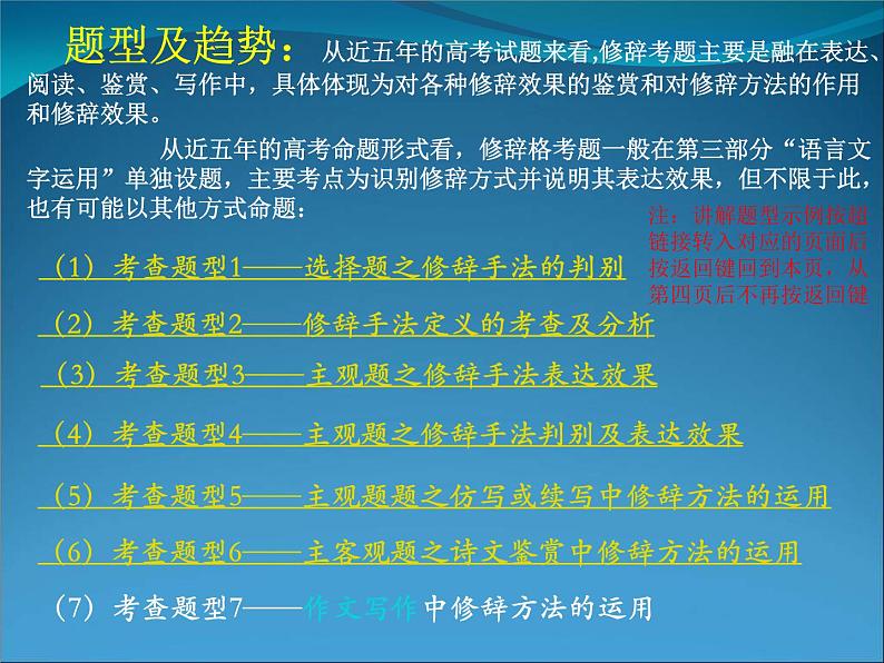 新高考语文二轮复习课件之常见的修辞手法第2页