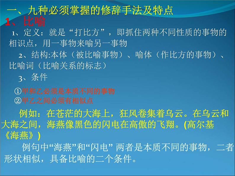 新高考语文二轮复习课件之常见的修辞手法第5页