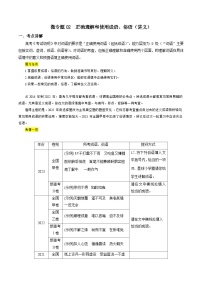 新高考语文一轮复习考点练02 正确理解和使用成语、俗语（讲义）-【夯实基础】