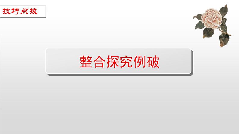 新高考语文二轮复习 分层训练课件解密16  小说主旨概括与探究（含解析）第3页