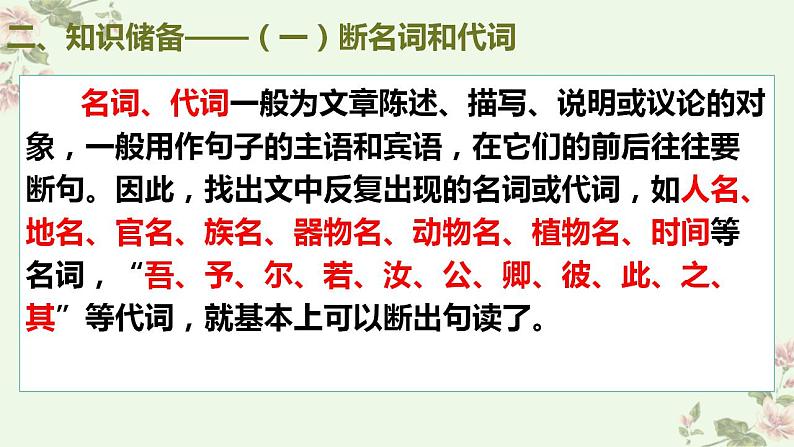 新高考语文二轮复习讲练测课件考点11 文言文断句第3页