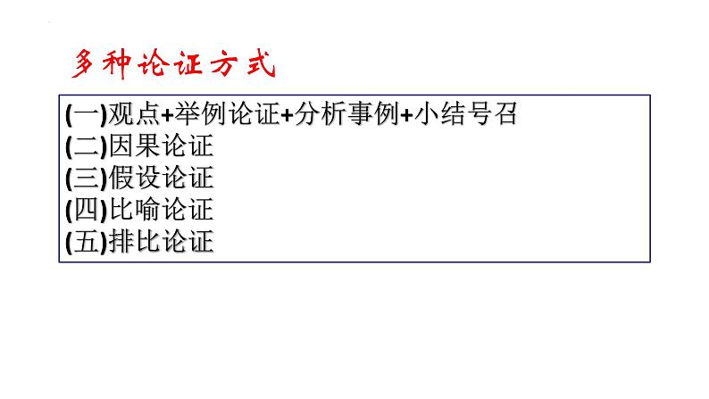 专题05 段落写作-2025年高考语文议论文写作万能模板课件PPT03