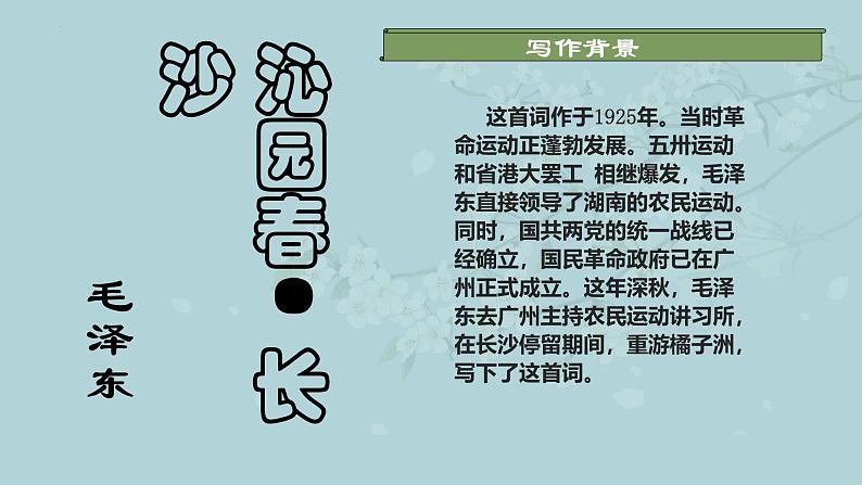 沁园春长沙课件  部编版高中语文必修上册ppt08