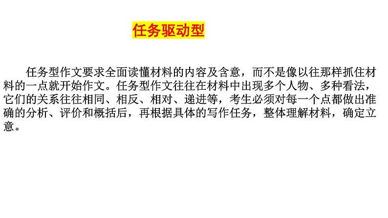 命题类型（四）任务驱动型-2025年高考语文作文五大命题类型及备考策略教学课件03