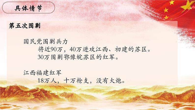 20.【第五章 长征】第一节 第五次“围剿”-整本书阅读系列之《红星照耀中国》思辨性阅读课件PPT第6页