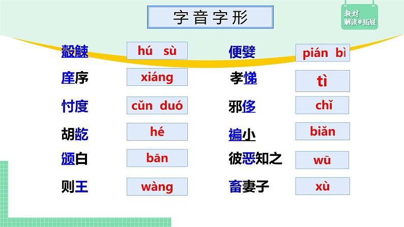 高中语文（统编版必修下册）课件1.2 齐桓晋文之事08