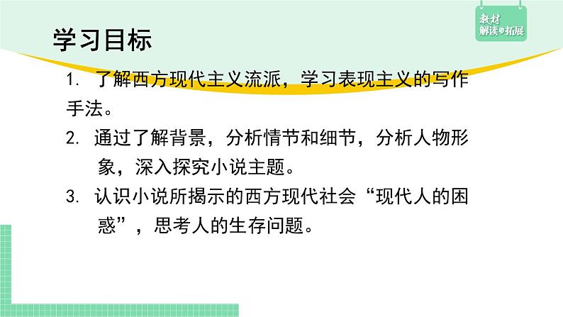 高中语文（统编版必修下册）课件14.2 变形记第5页