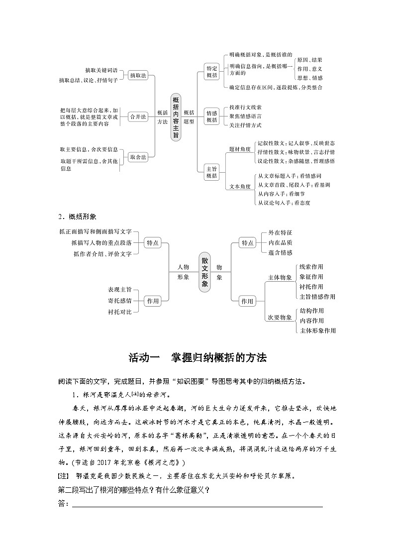 板块三  学案17　概括内容形象——钩玄提要，因形悟神-2025年高考语文大一轮复习（课件+讲义+练习）03