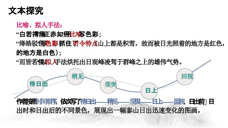 16.2 《登泰山记》（第二课时）课件----- 2024-2025学年统编版高一语文必修上册第5页