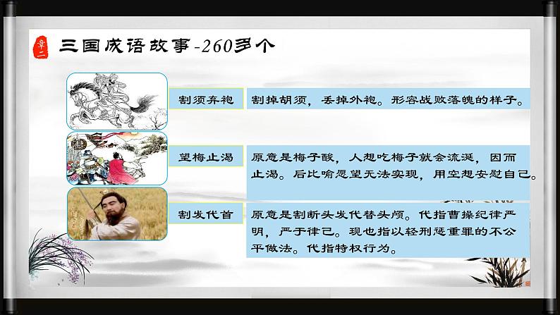 《三国演义》作品简介名著导读 PPT05