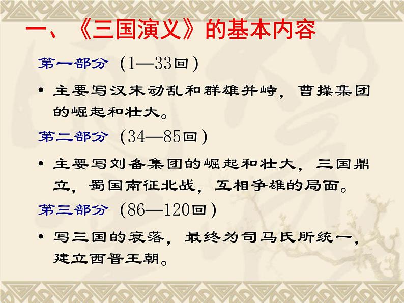 《三国演义》 作品简介名著导读PPT课件03