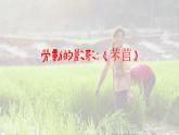 统编版 高中语文 必修上册 第二单元 6.1回响在历史中的劳动之歌——部级精品课《芣苢》《插秧歌》联读课件+教案