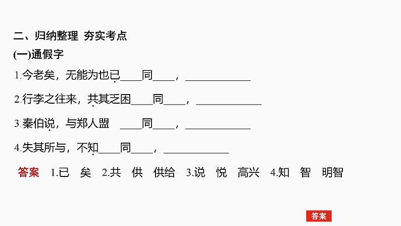 2025届高考语文一轮复习5：《烛之武退秦师》《鸿门宴》学案（含答案）+课件07