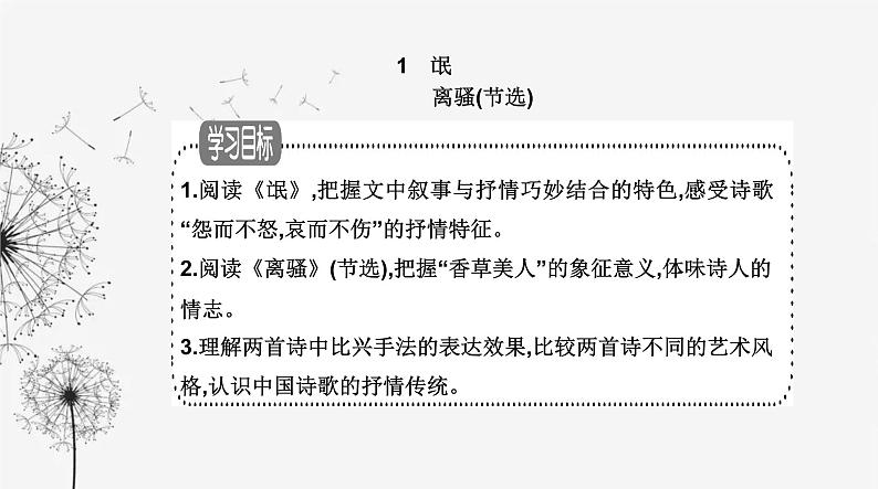 人教版高中语文选择性必修下册第一单元第一课课件02