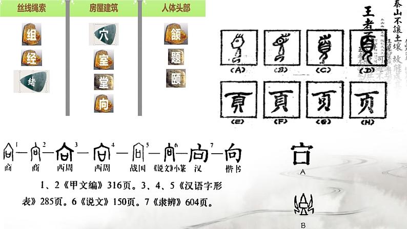 统编版 高中语文 必修上册 第八单元 8解形建图明辨析——探究一词多义课件+教案05