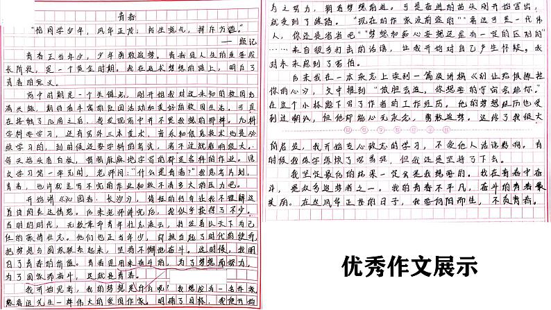 记叙文写作课堂02：《青春的价值》课件-2024-2025学年高一语文全学年记叙文写作教学序列课件08