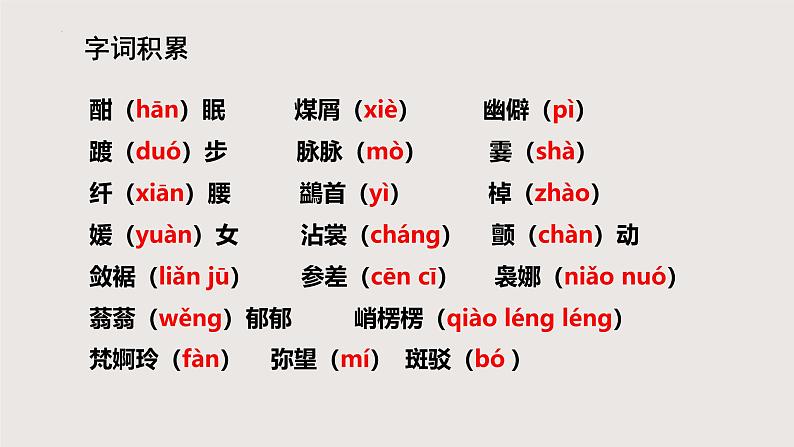 14.2《荷塘月色》课件-2024-2025学年高一语文同步课堂（统编版必修上册）第6页