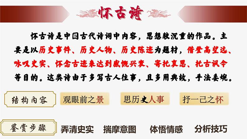 9.1《念奴娇赤壁怀古》-2024-2025学年高一语文上学期同步备课拓展课件（统编版必修上册）第4页