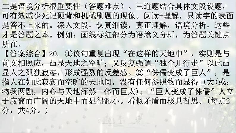 创新语言运用-2025年高考语文新课标命题方法分析及语言文字运用创新策略  课件07