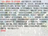 考点08 变换句式-2025年高考语文新课标命题方法分析及语言文字运用创新策略  课件
