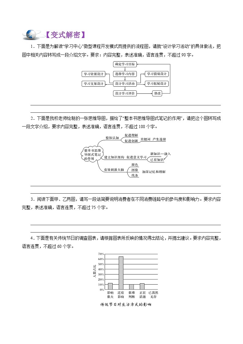 高考语文二轮复习讲义+分层训练(浙江专用)解密07图文转换(讲义)(原卷版+解析)02