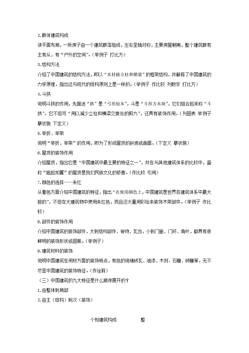 教案：部编版高中语文必修下 第8课 中国建筑的特征02