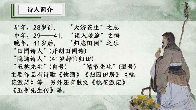 7.2《归园田居（其一）》课件+2024-2025学年统编版高中语文必修上册第5页