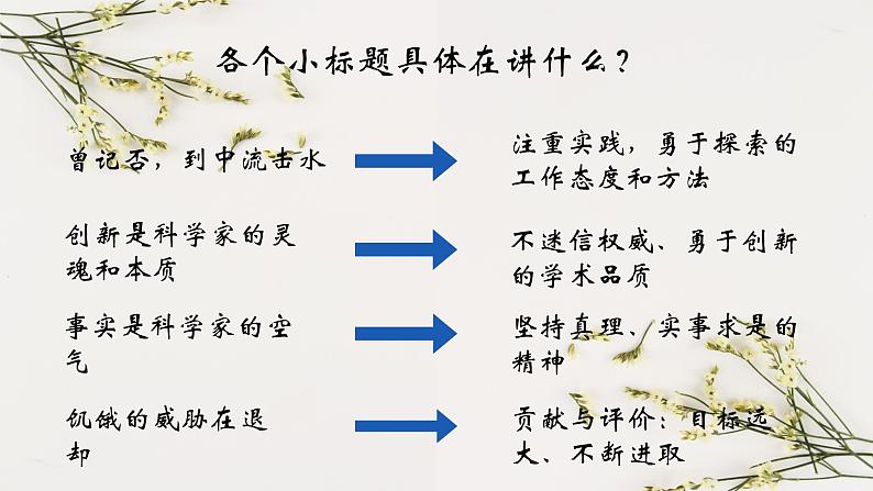 《喜看稻菽千重浪》课件++2024-2025学年统编版高中语文必修上册08