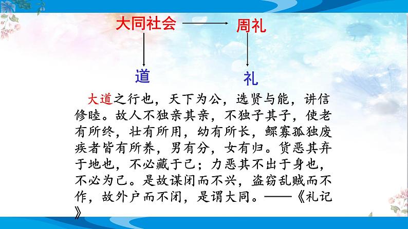 第一单元《文言文拓展阅读：孔、孟、庄三家思想》教学课件 -----2024-2024学年统编版高一高中语文必修下册第7页