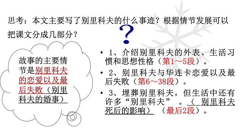 13.2《装在套子里的人》课件 -----2024-202学年统编版高一高中语文必修下册第6页